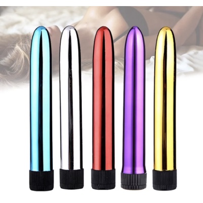 Vibrador Liso Cromado